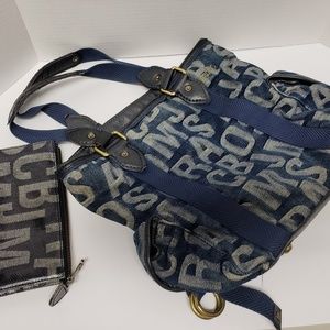 Marc Jacobs Jean bag w/matching wallet